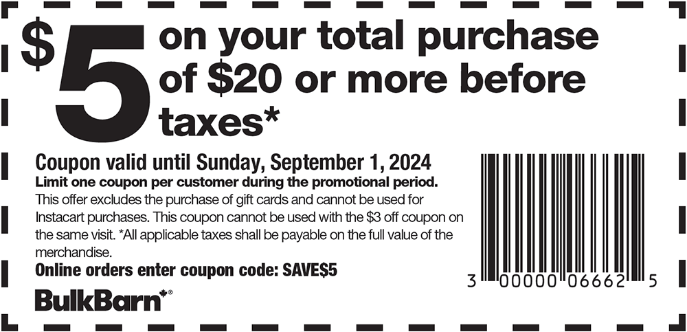 bulkbarn coupon 5 off 20